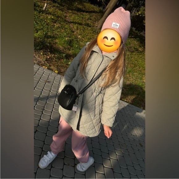 ZARA KIDS DIAMOND PATTERN PUFFER COAT Size 9-10Y - Picture 2 of 8